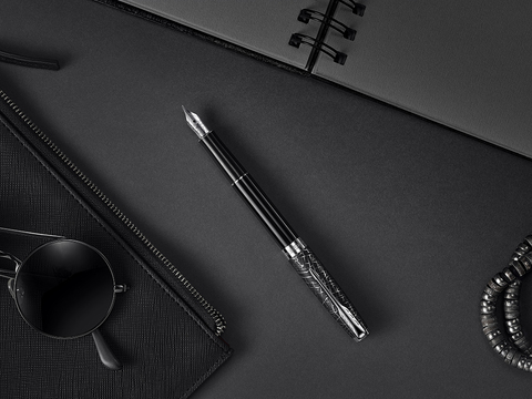 Ручка перьевая Parker Sonnet, Black CT, F (2054822)