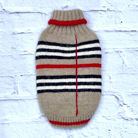 1989 DB Свитер для собак, кофейный