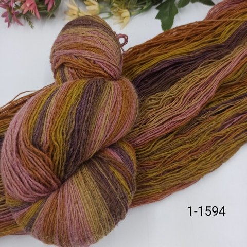 Дундага 6/1 шерсть секционного окрашивания 01-1594 420м/100гр