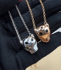 Колье цепочка с подвеской голова ПАНТЕРЫ коллекция PANTHERE VGOLD