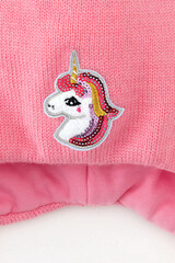 шапка  для девочки  КВ 20367/ш/ярко-розовый