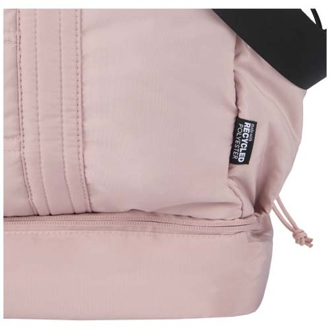 Дорожный мешок Puffer объемом 30 л, изготовленный из переработанных материалов согласно стандарту GRS, с утепленным дном