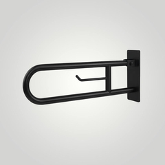 Поручень откидной 600 мм нерж. сталь NOFER 15051.60.N чёрный