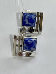 Лима (серьги из серебра)