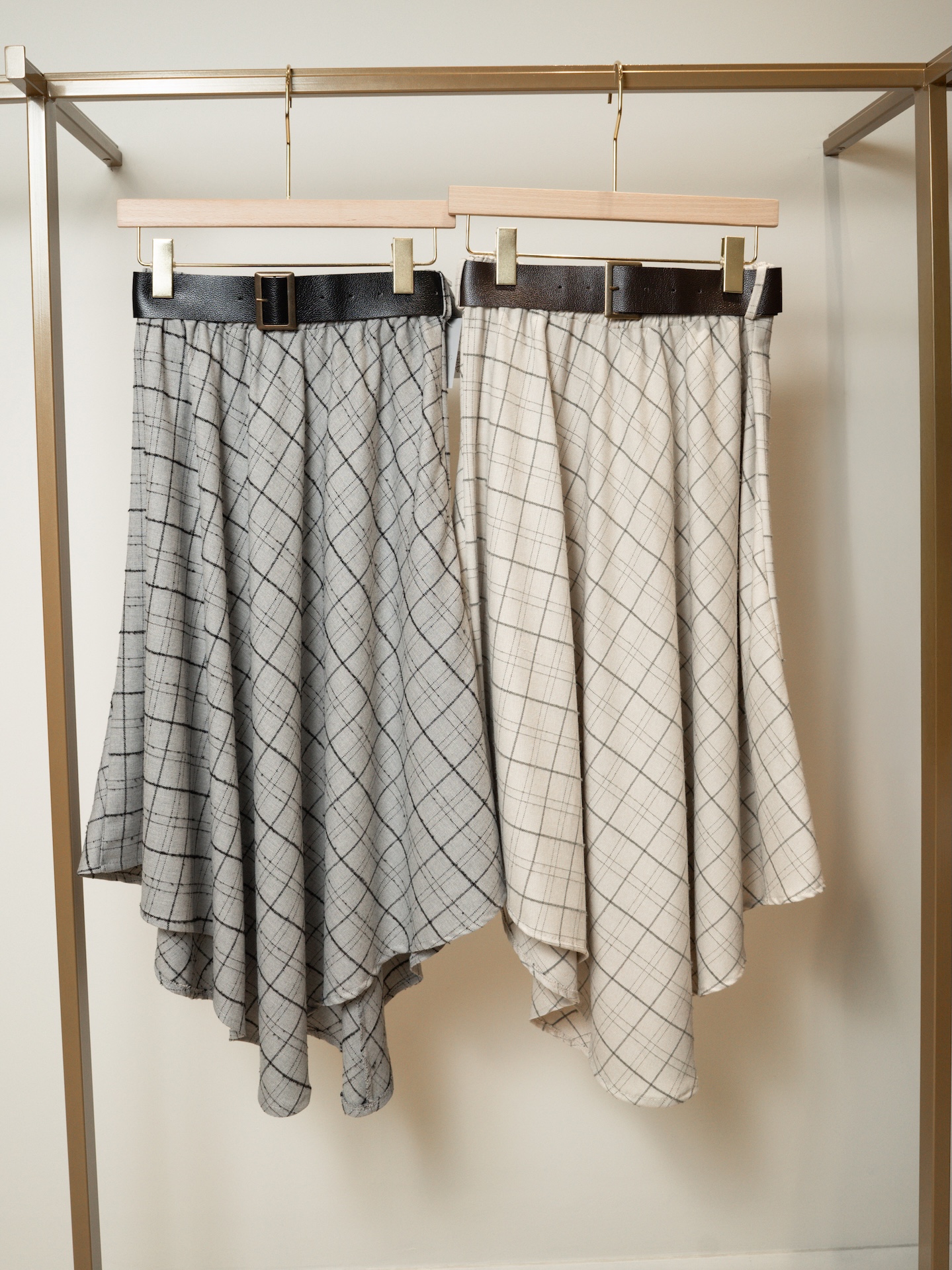 Юбка с треугольным низом