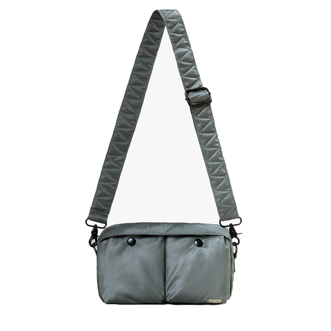 Сумка Alpha Industries Nylon Messenger Bag Field Grey (Серый)