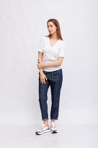 Marc Cain Футболка хлопковая с эластаном