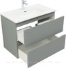 Aquanet 332534 Тумба с раковиной Джейн 80 цв.мисти грин (раковина Flat) (332534)