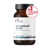 Омега-3, OmegAvail Hi-Po, Designs For Health, 120 гелевых капсул 3