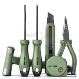 Набор ручного инструмента "Home Series Green" Deli HT0006L 6 предметов