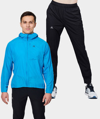 Костюм мужской беговой Nordski Easy Run Pro Light Сobalt/Black