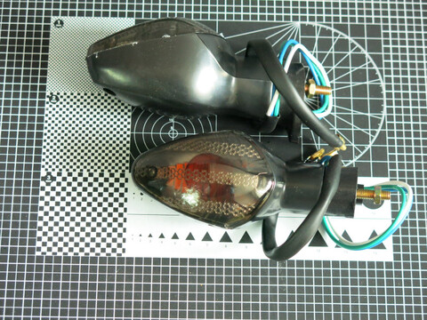 Поворотники  Honda CBR500 CBR650 CTX700 CRF250L NC700/750 MSX125 дымчатые