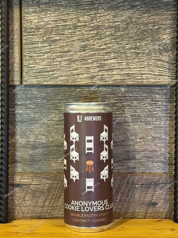 4BREWERS Anonymous Cookie Lovers Club Double Stout 0,33 л. ж/б