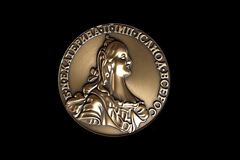 Силиконовый молд Монета 1764 г Екатерина ll