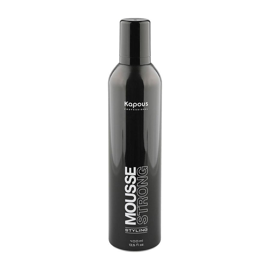 KAPOUS Professional MOUSSE STRONG Мусс для укладки волос сильной фиксации, 400мл