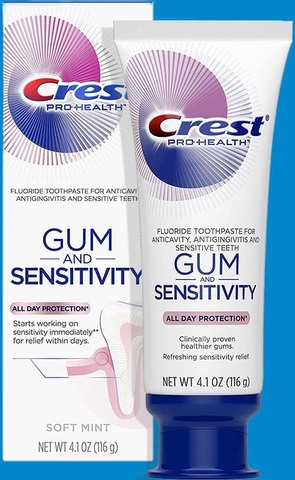 Зубная паста Crest Gum and Sensitivity