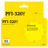 Картридж T2 IC-CPFI-320Y для Canon imagePROGRAF TM-200, 205, 300, 305 (300мл.), желтый, с чипом