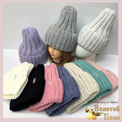 Шапка на флисе подрост (12-35) 240923-FR2082