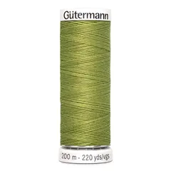Нить Sew-All 200 м, Gutermann, 582 зеленая горчица