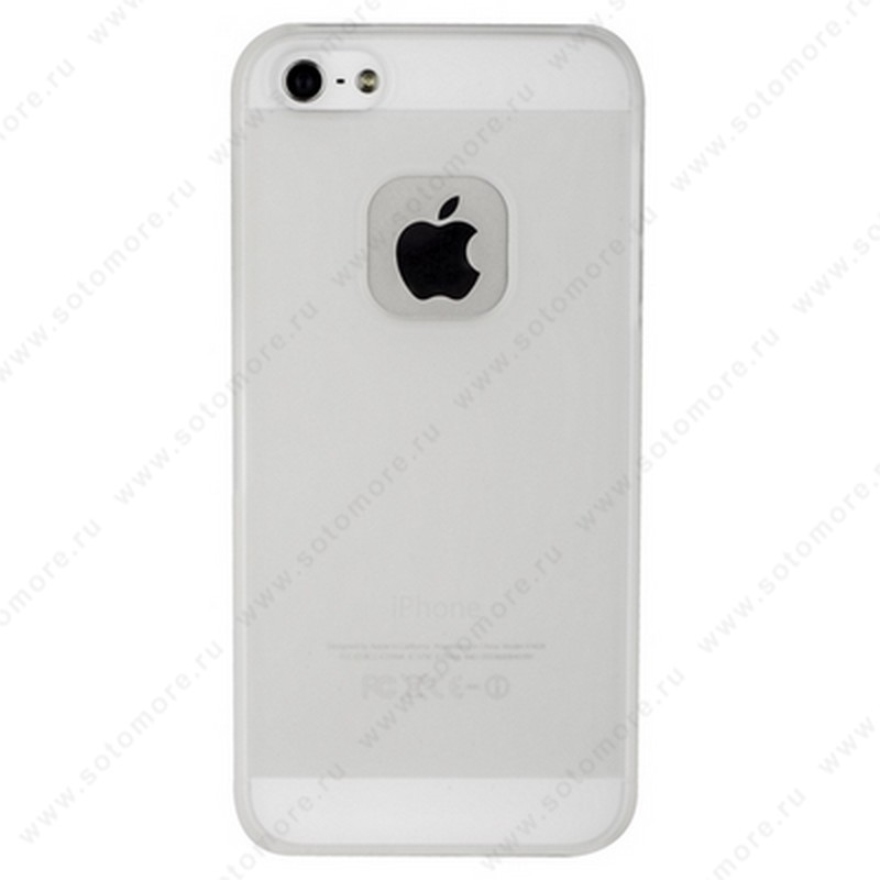Накладка MOMAX для iPhone SE/ 5s/ 5C/ 5 белая