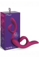 Фиолетовый вибратор-кролик We-Vibe Nova 2 - 20,5 см. - 