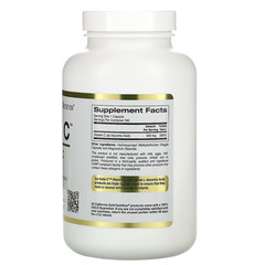 California Gold Nutrition, Gold C, витамин C, 500 мг, 240 растительных капсул