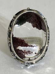 Аквариум (серебряное кольцо)