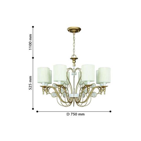 Люстра подвесная Favourite Lietta 2493-8P