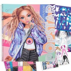 TOPModel POPSTAR Colouring Book