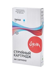 Контейнер с чернилами Sakura C13T973200 (T9732 C) для Epson WorkForce Pro WF-C869RDTWF, голубой, 22000 к.