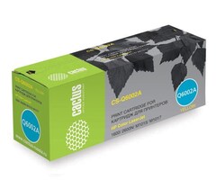 Картридж лазерный Cactus CS-Q6002A Q6002A желтый (2000стр.) для HP CLJ 1600, 2600N, M1015, M1017
