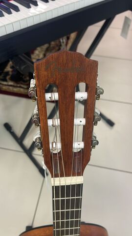 FENDER ESC-105 EDUCATIONAL SERIES классическая гитара c узким грифом, цвет натуральный, чехол в комплекте