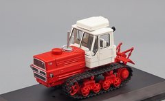 Tractor T-150 white-red 1:43 Hachette #122