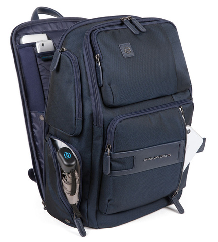 Рюкзак мужской Piquadro Tokyo CA4915S107/N цвет: чёрный, материал: кожа натуральная