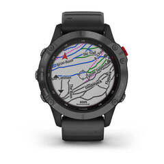 Мультиспортивные часы Garmin Fenix 6 Pro Solar Slate Gray with Black band