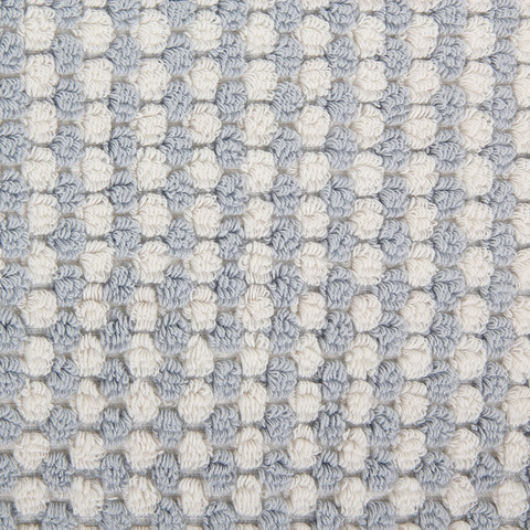 Полотенце 70х140 Hamam Payas слоновая кость/голубое