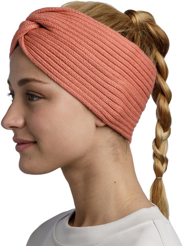 Картинка повязка Buff Headband Knitted Norval Crimson - 2