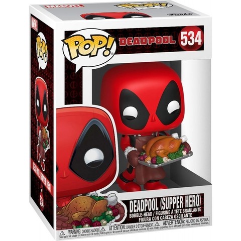 Фигурка Funko POP! Bobble: Marvel: Holiday: Deadpool 43337