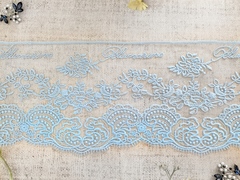 Вышивка на сетке, ш. 11,5 см