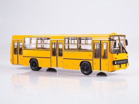 Ikarus 260 planetary doors yellow Soviet Bus (SOVA) 1:43