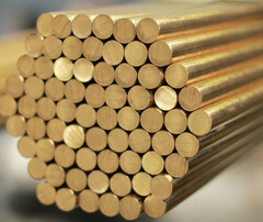 Пруток латунный Л63. 7 мм - 120 мм