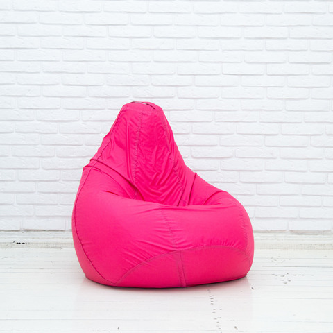 Груша М плащёвка, несъёмный чехол (розовая)