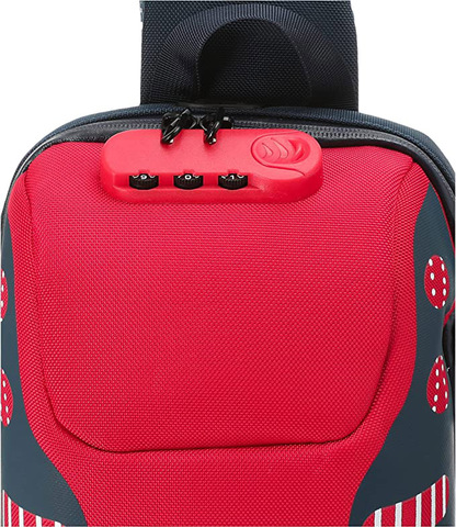 Картинка рюкзак однолямочный Ozuko 9339 Red - 5