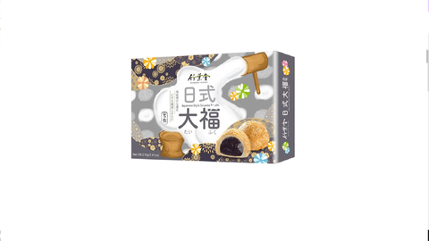 Моти по-японски с черным кунжутом(BOX), 210 г