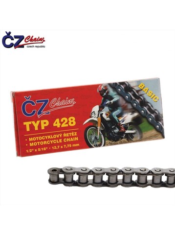 Цепь для мотоцикла CZ Chains 428 Basic - 122