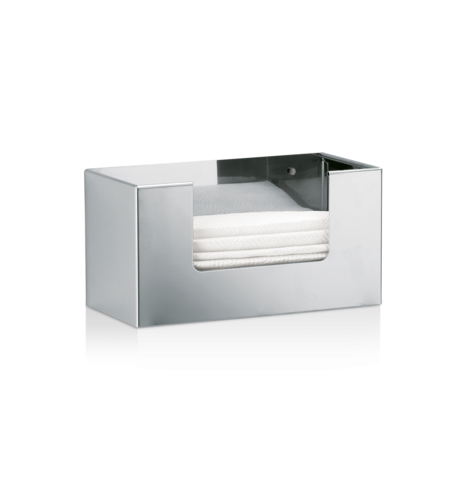 Decor Walther 0818970 Decor Walther DW 117 Диспенсер для салфеток 27x13x14см, цвет: сталь полированная ЗАКАЗ ПО ЗАПРОСУ