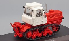 Tractor T-150 white-red 1:43 Hachette #122