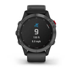 Мультиспортивные часы Garmin Fenix 6 Pro Solar Slate Gray with Black band