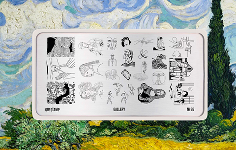 Пластина для стемпинга Go! Stamp 85 Gallery