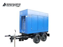 Дизельный генератор Азимут ЭД-100-Т400-1РКМ26 Yuchai на шасси в кожухе